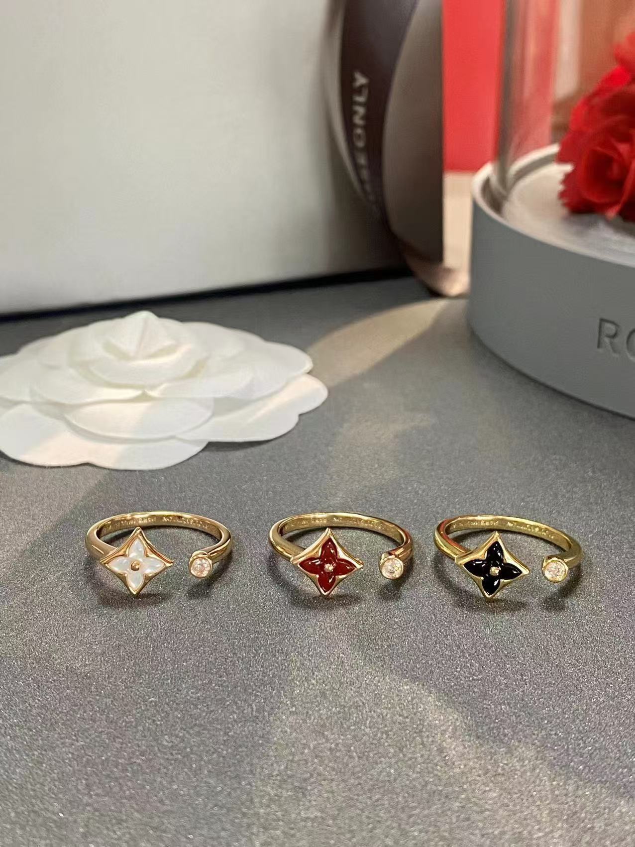 Buy replica Louis Vuitton Color Blossom Mini Star Ring and replica jewelry from PICKS Jewelry