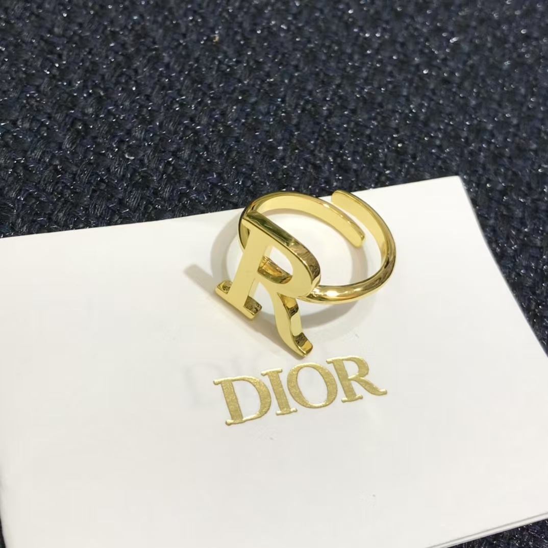Buy replica Dior Separate Letters Rings - 4 Pieces and replica jewelry from PICKS Jewelry
