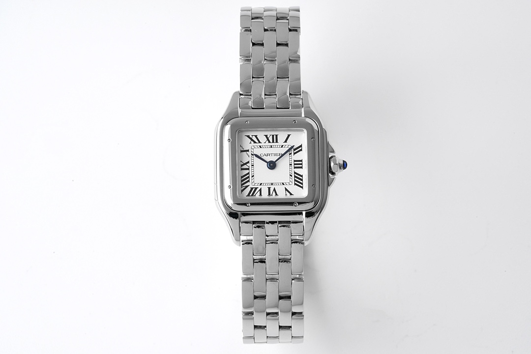 Buy replica Cartier Silver Panthère de Watch - Small 22*30MM and replica jewelry from PICKS Jewelry