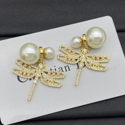 Buy replica Dior Dragonfly Pearl Earrings and replica jewelry from PICKS Jewelry