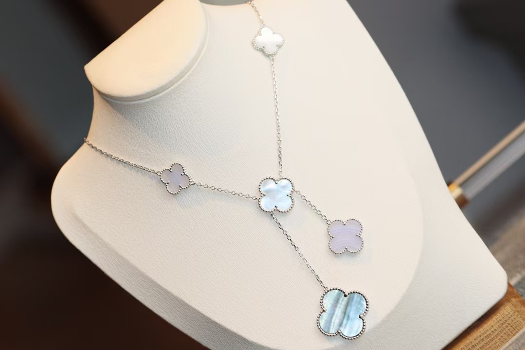 Buy replica Van Cleef & Arpels Magic Alhambra Necklace, 6 Motifs and replica jewelry from PICKS Jewelry