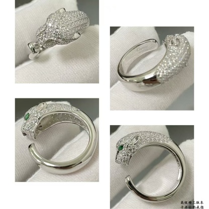 Buy replica Cartier Panthère De Leopard Head Ring and replica jewelry from PICKS Jewelry