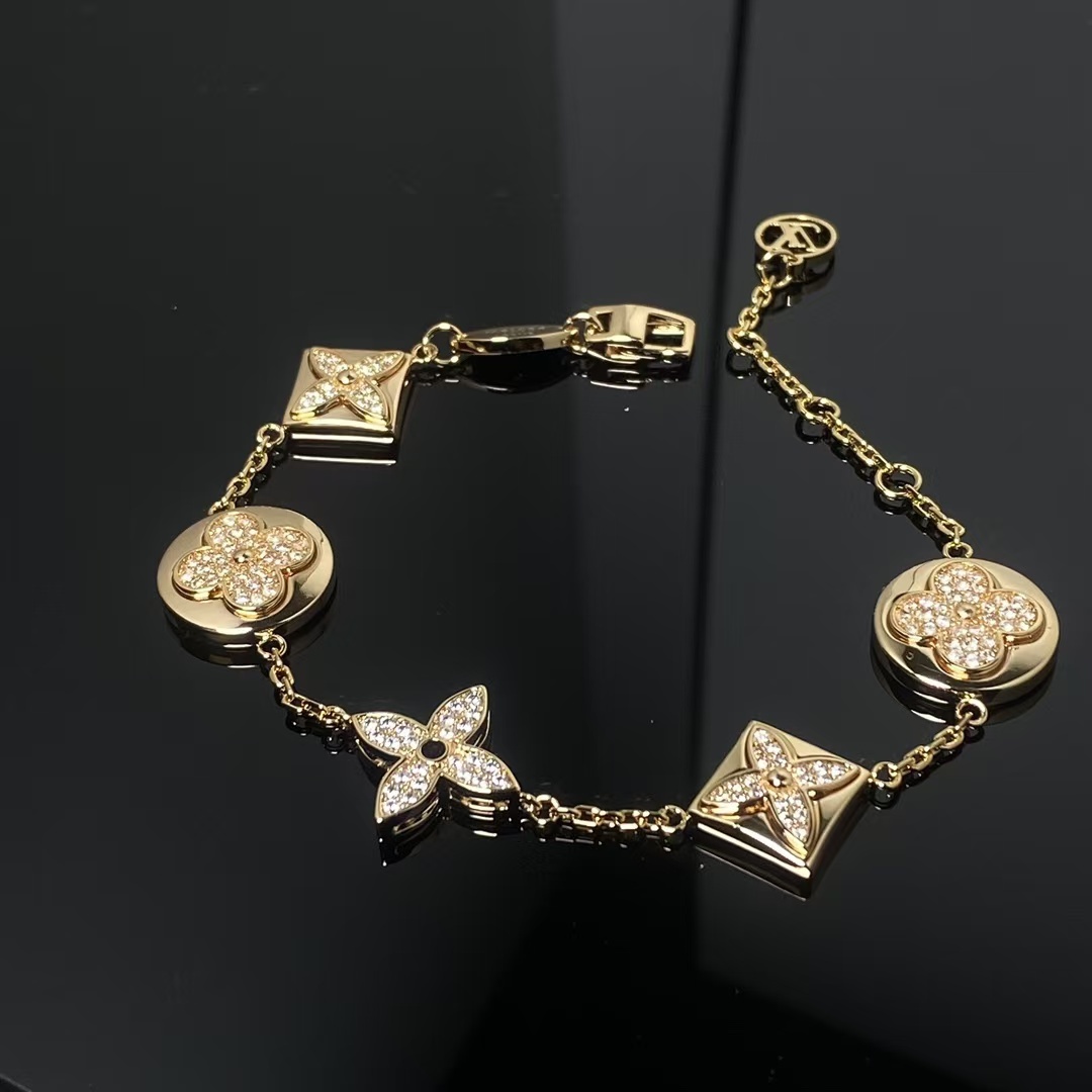 Buy replica Louis Vuitton Diamond Blossom Star Sun Bracelet and replica jewelry from PICKS Jewelry