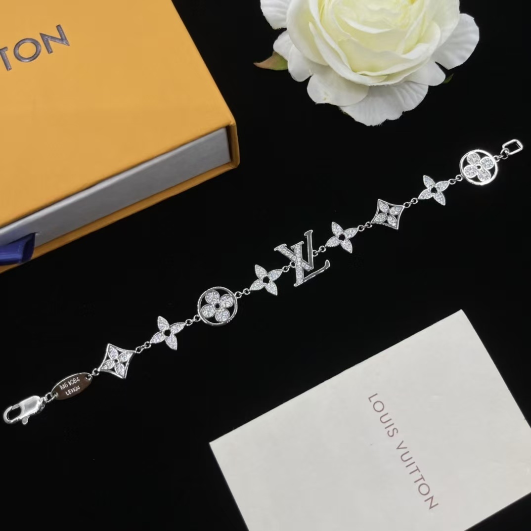 Buy replica Louis Vuitton Star Sun LV Letters Bracelet and replica jewelry from PICKS Jewelry