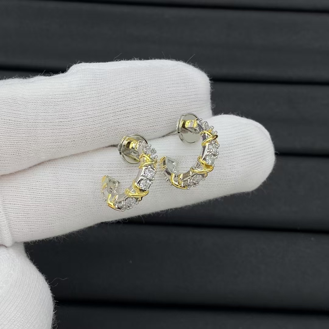 Buy replica Tiffany Cross Earrings and replica jewelry from PICKS Jewelry