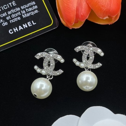 Buy replica Chanel Prom Pearl Dangle Earrings and replica jewelry from PICKS Jewelry