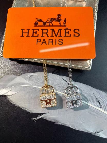 Buy replica Hermes Bag Pendant Necklace and replica jewelry from PICKS Jewelry
