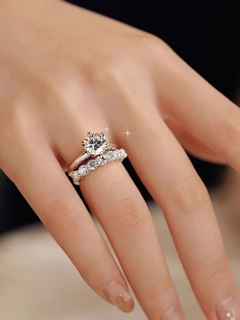 Buy replica Tiffany Forever Band Ring - 7 Diamonds and replica jewelry from PICKS Jewelry