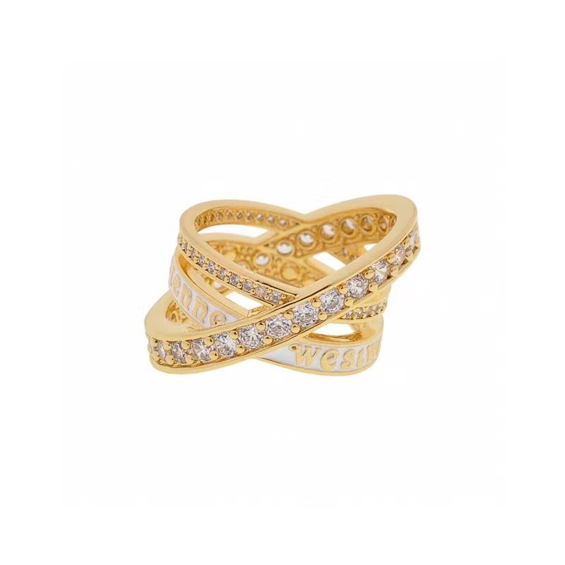 Buy replica Vivienne Westwood Saturn Three Stacked Ring and replica jewelry from PICKS Jewelry