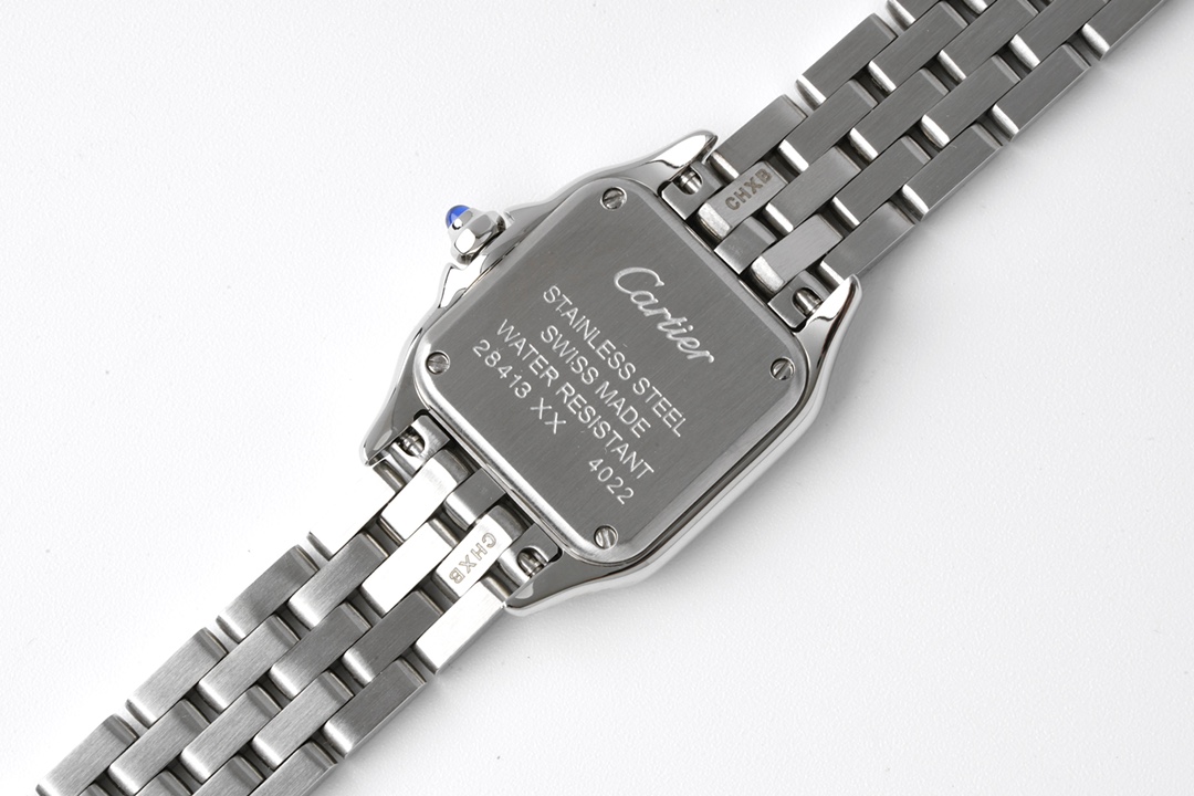 Buy replica Cartier Silver Panthère de Watch - Small 22*30MM and replica jewelry from PICKS Jewelry