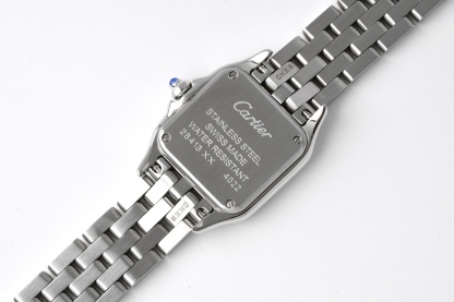 Buy replica Cartier Silver Panthère de Watch - Small 22*30MM and replica jewelry from PICKS Jewelry
