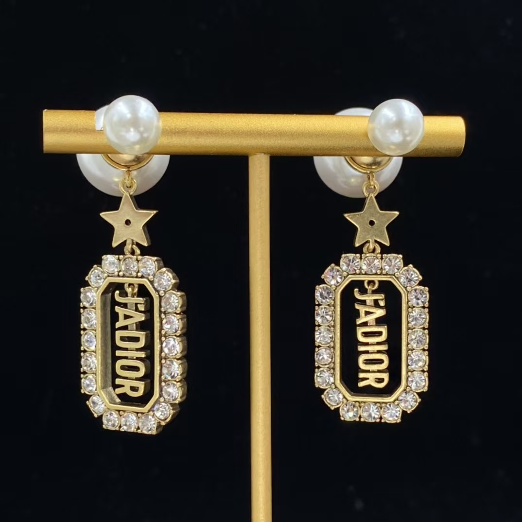 Buy replica Dior JADIOR Drop Pearl Earrings and replica jewelry from PICKS Jewelry