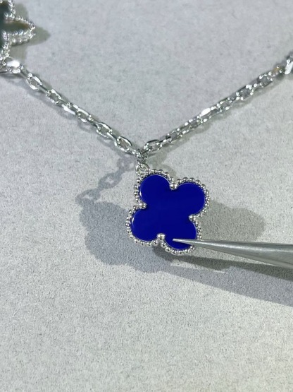 Buy replica Van Cleef & Arpels Limited Version Lucky Alhambra 4 Motifs Bracelet and replica jewelry from PICKS Jewelry
