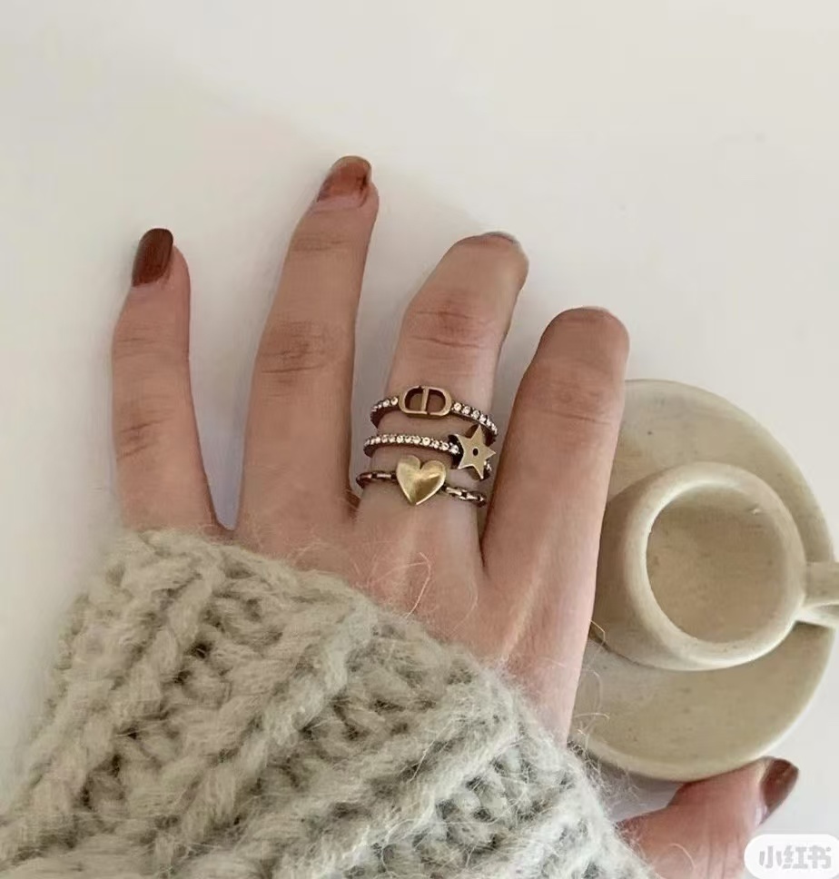 Buy replica Dior Stacked Rings - 3 Pieces and replica jewelry from PICKS Jewelry