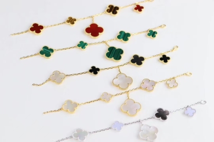 Buy replica Van Cleef & Arpels Magic Alhambra Bracelet 5 Motifs and replica jewelry from PICKS Jewelry