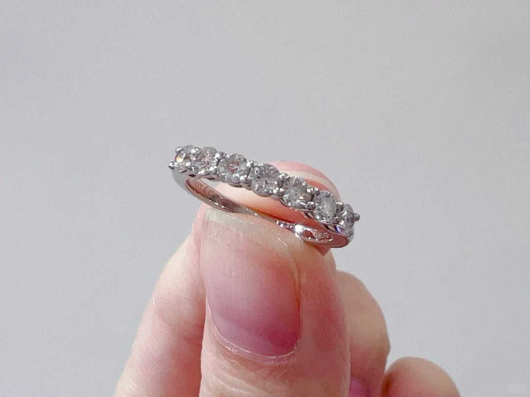 Buy replica Tiffany Forever Band Ring - 7 Diamonds and replica jewelry from PICKS Jewelry