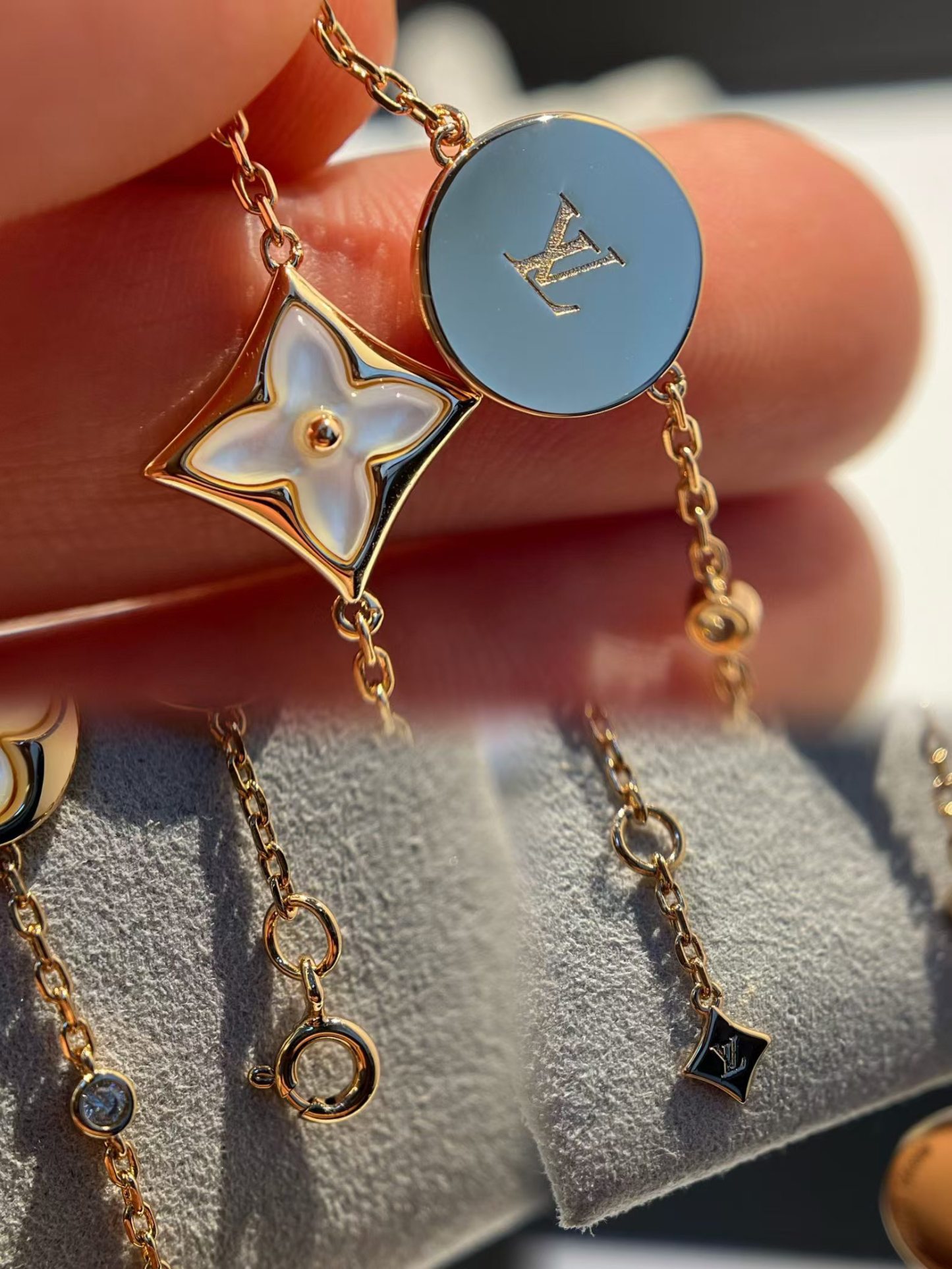 Buy replica Louis Vuitton Color Blossom Star Sun Bracelet and replica jewelry from PICKS Jewelry
