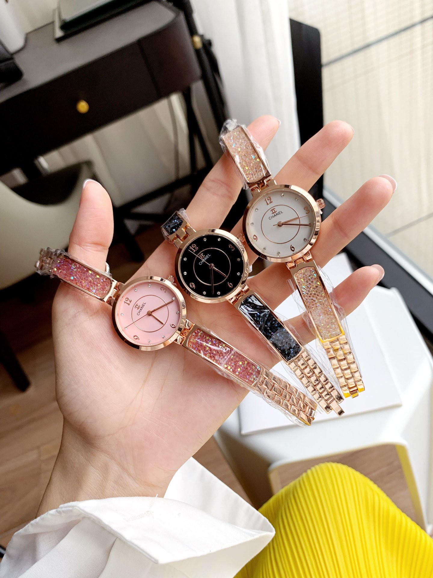 Buy replica Chanel Women Elegant Watch and replica jewelry from PICKS Jewelry