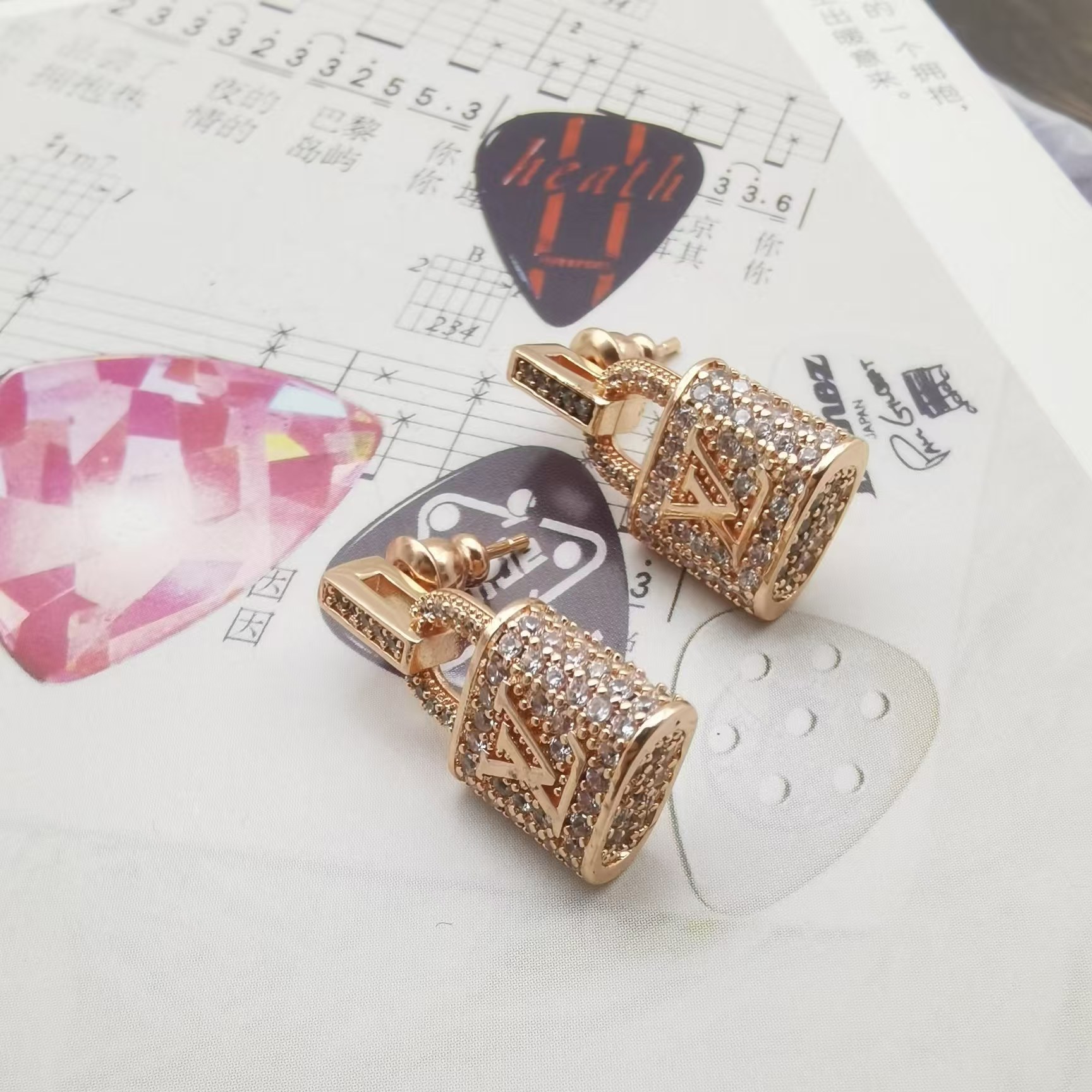 Buy replica Louis Vuitton Lock Earrings and replica jewelry from PICKS Jewelry