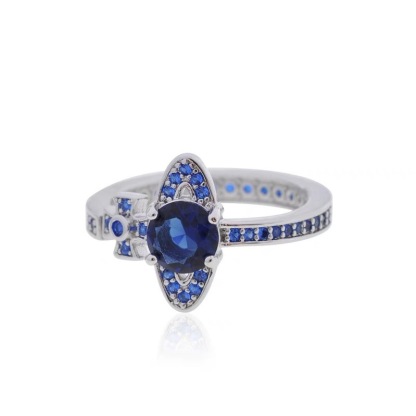 Buy replica Vivienne Westwood Multi Color Diamond Saturn Ring and replica jewelry from PICKS Jewelry