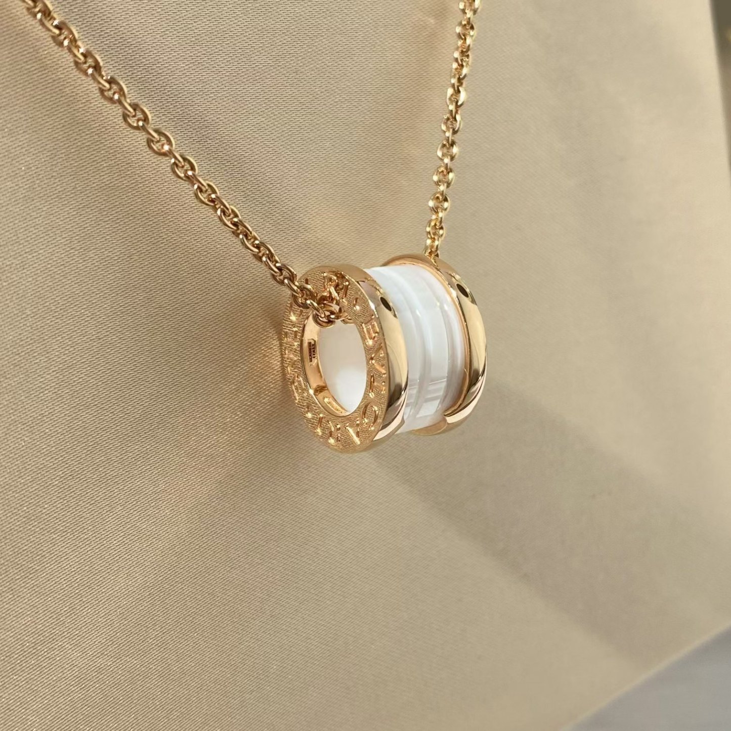 Buy replica Bvlgari B.zero1 Necklace - Ceramic and replica jewelry from PICKS Jewelry