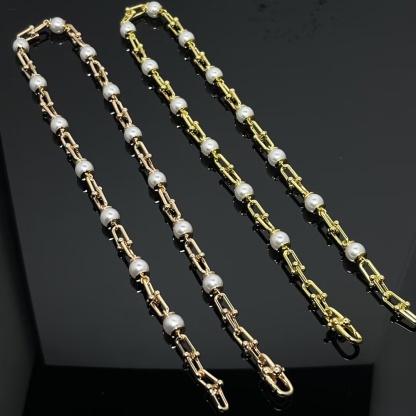 Buy replica Tiffany HardWear Link Pearl Necklace and replica jewelry from PICKS Jewelry