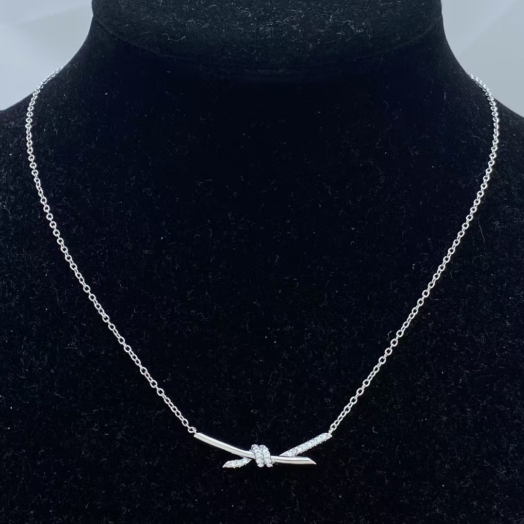 Buy replica Tiffany Knot Pendant Necklace and replica jewelry from PICKS Jewelry