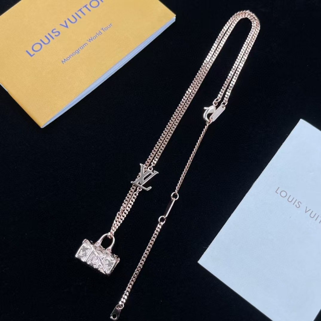 Buy replica Louis Vuitton Bag Pendant Necklace and replica jewelry from PICKS Jewelry