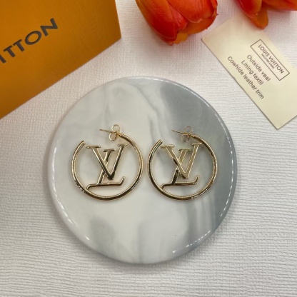 Buy replica Louis Vuitton Circle LV Letter Earrings and replica jewelry from PICKS Jewelry