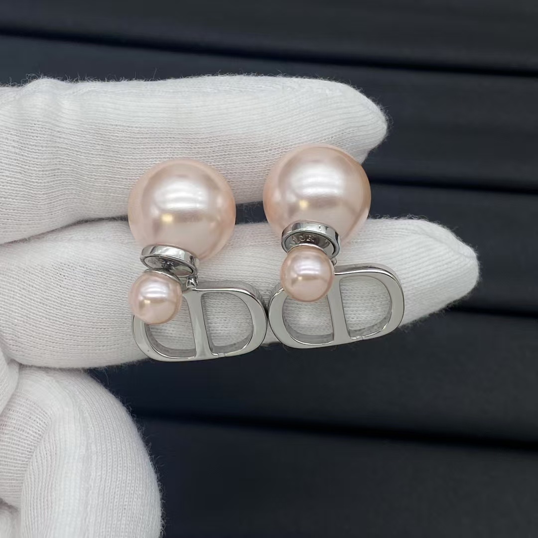 Buy replica Dior CD Pink Pearl Earrings and replica jewelry from PICKS Jewelry