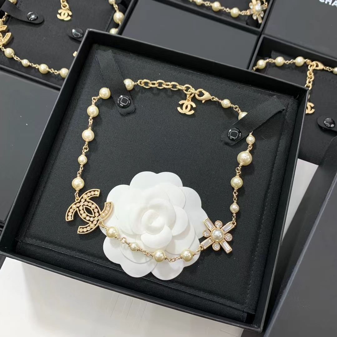 Buy replica Chanel Luxury Prom Pearl Necklace and replica jewelry from PICKS Jewelry