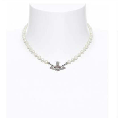 Buy replica Vivienne Westwood Pink Saturn Necklace and replica jewelry from PICKS Jewelry