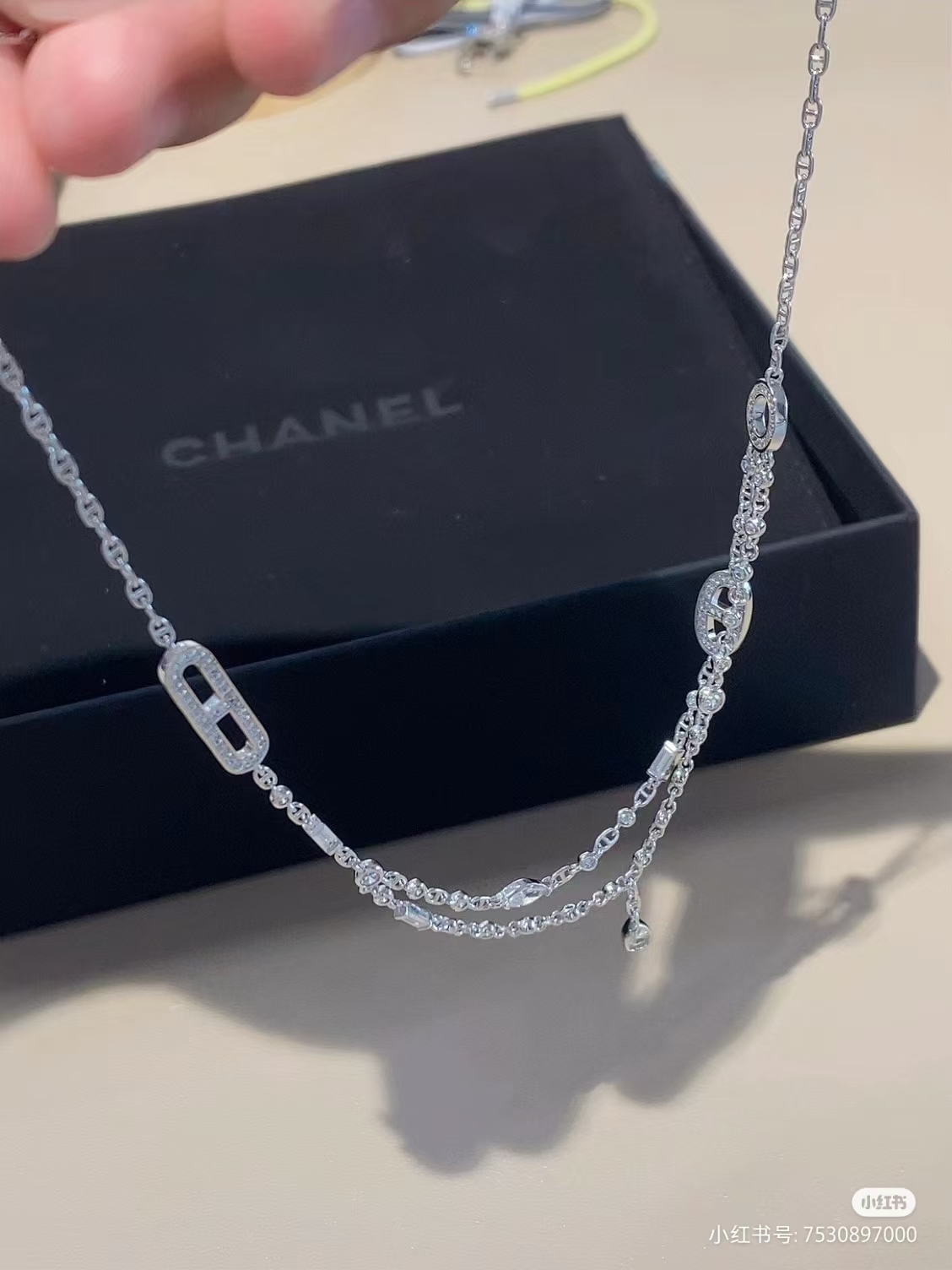 Buy replica Hermes Pig Nose Teardrop Diamond Pendant Necklace and replica jewelry from PICKS Jewelry