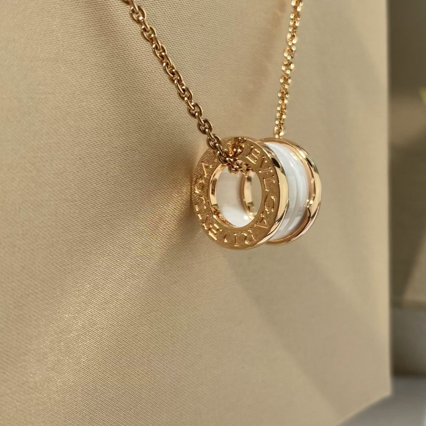Buy replica Bvlgari B.zero1 Necklace - Ceramic and replica jewelry from PICKS Jewelry
