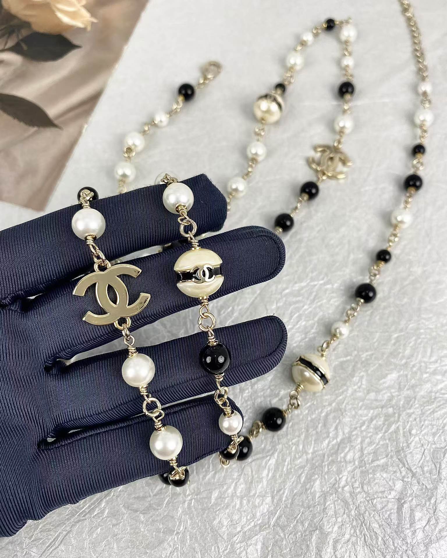Buy replica Chanel Long Sweater Necklace and replica jewelry from PICKS Jewelry