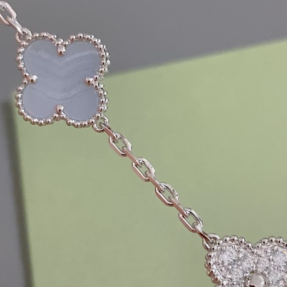 Buy replica Van Cleef & Arpels Vintage Alhambra Bracelet 5 Motifs and replica jewelry from PICKS Jewelry