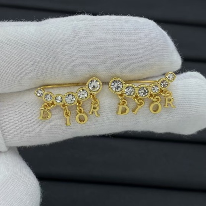 Buy replica Dior Letter Drop Earrings and replica jewelry from PICKS Jewelry