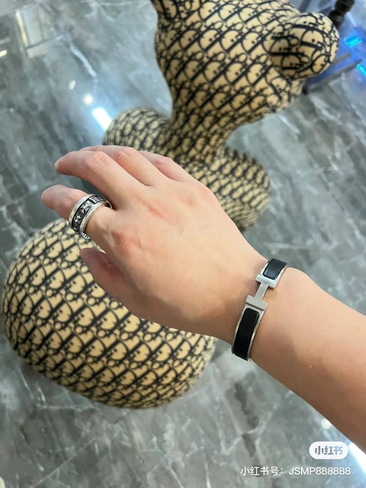 Buy replica Hermes Bermes Darth Vader Bracelet and replica jewelry from PICKS Jewelry