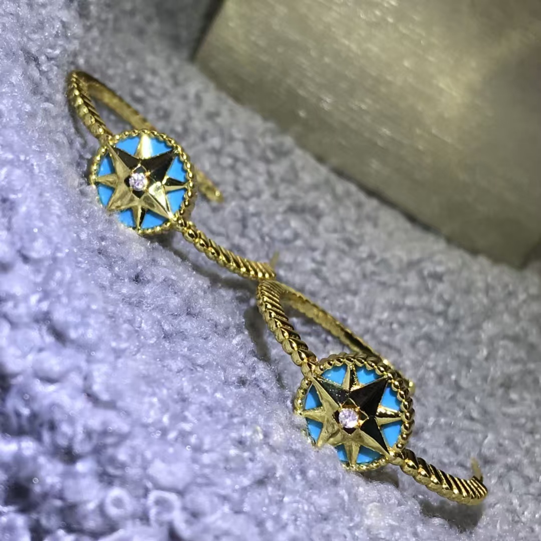 Buy replica Dior Hoop Rose Des Vents Earrings and replica jewelry from PICKS Jewelry