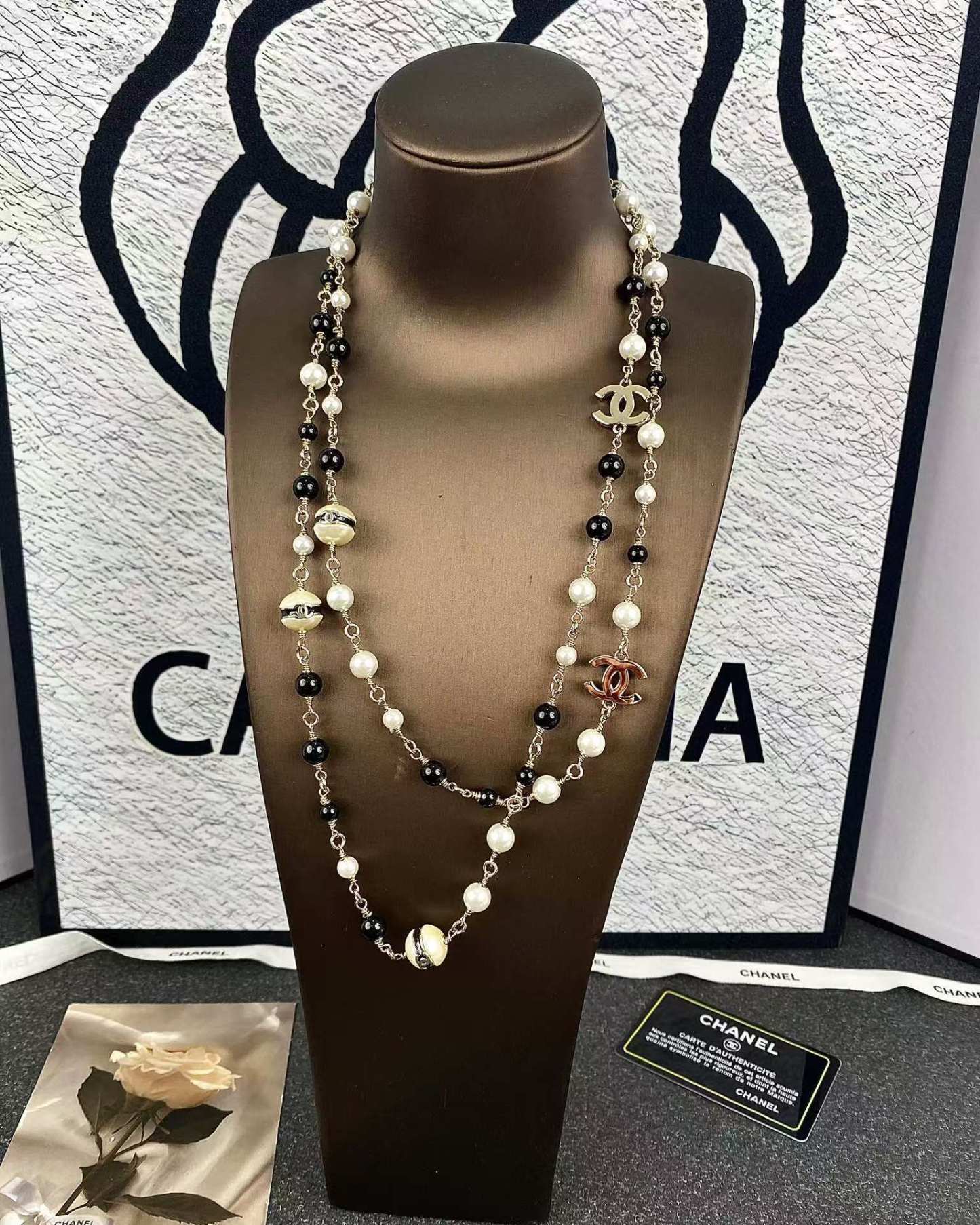 Buy replica Chanel Long Sweater Necklace and replica jewelry from PICKS Jewelry