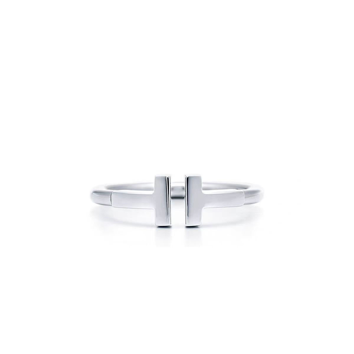 Buy replica Tiffany Doube T Rings and replica jewelry from PICKS Jewelry