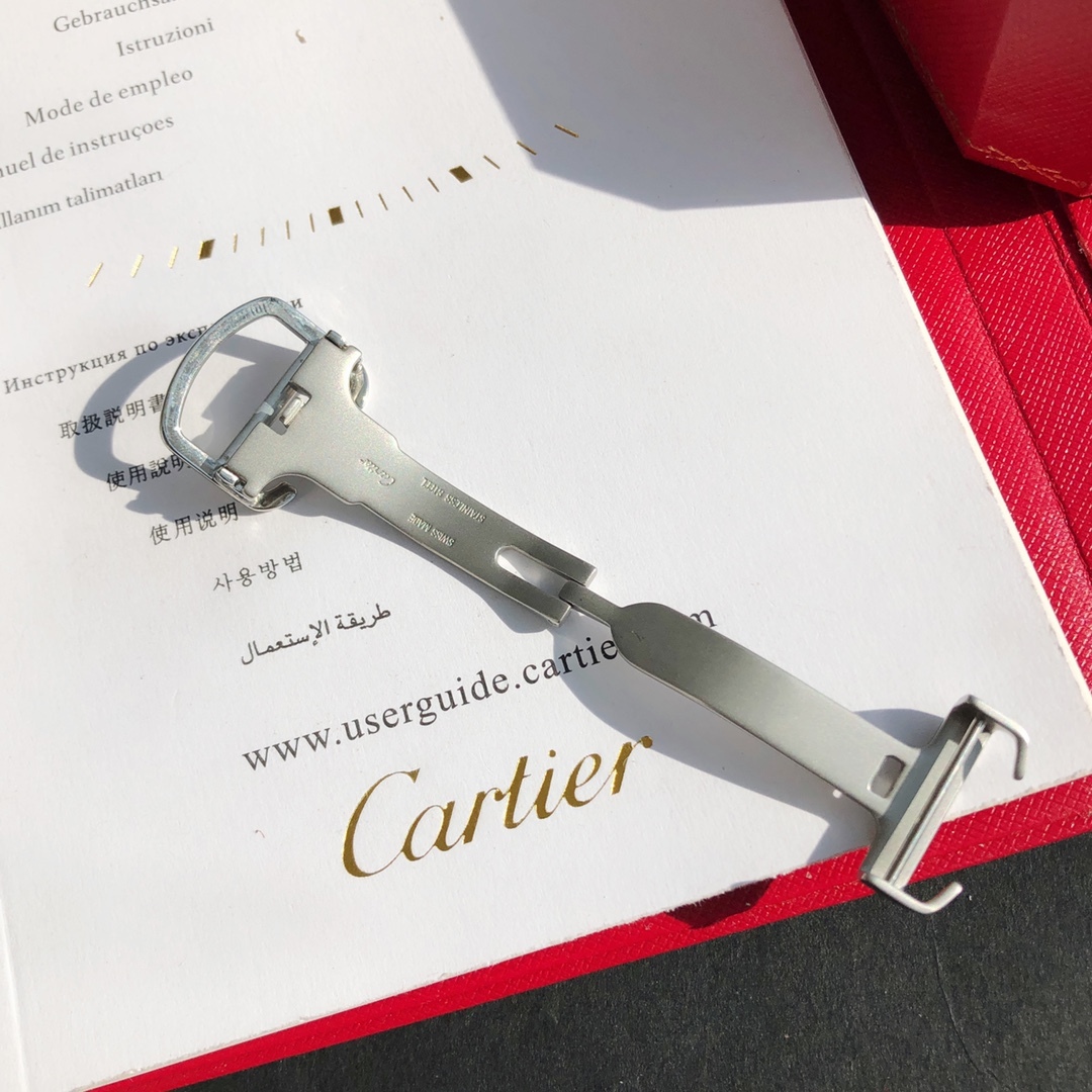 Buy replica Cartier Classic Tank Series Calf Leather Strap Women Watch and replica jewelry from PICKS Jewelry
