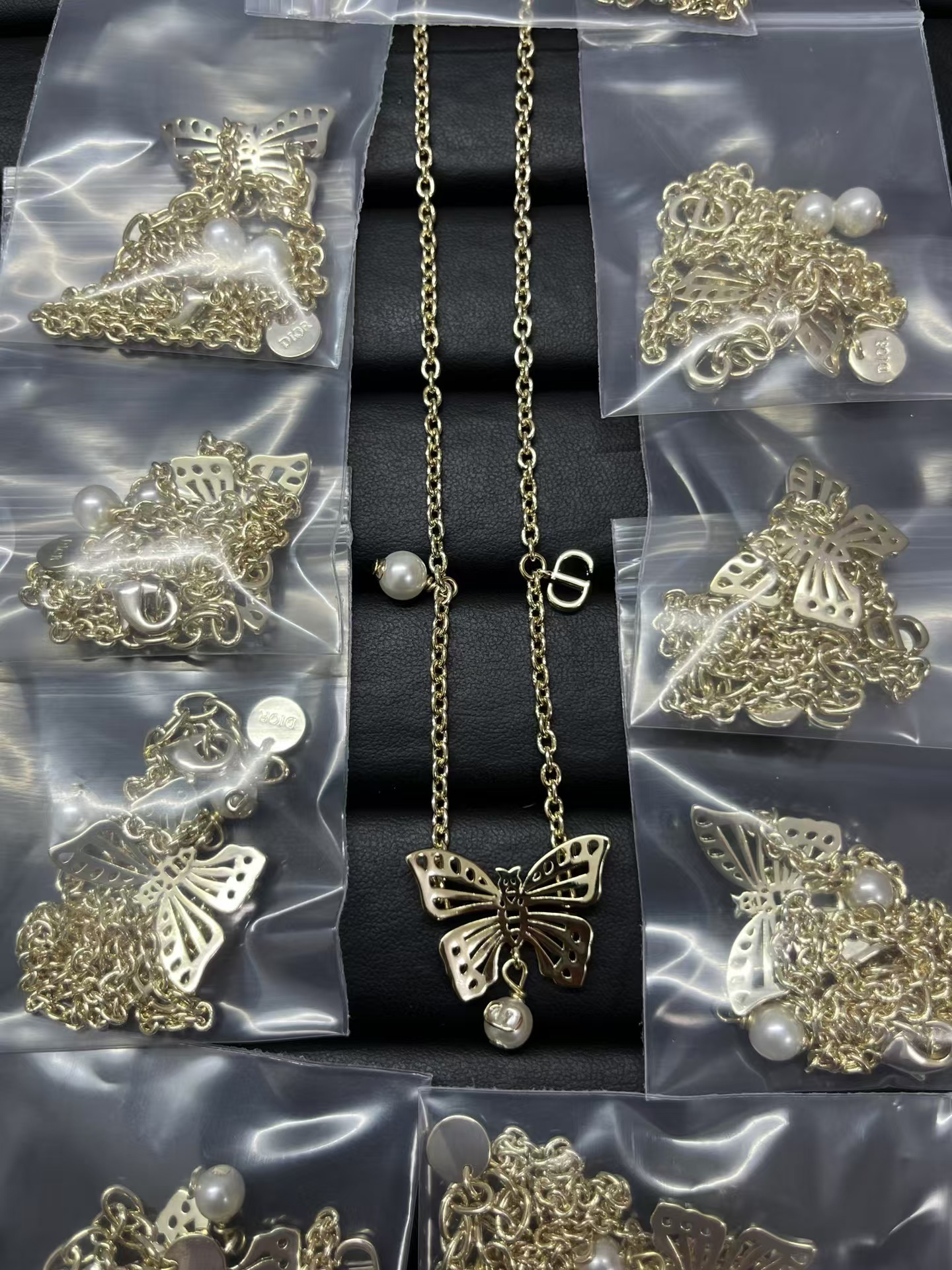 Buy replica Dior Butterfly Pendant Necklace and replica jewelry from PICKS Jewelry