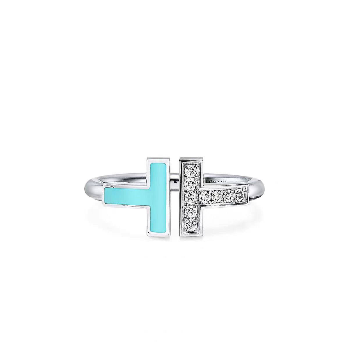 Buy replica Tiffany Doube T Rings and replica jewelry from PICKS Jewelry