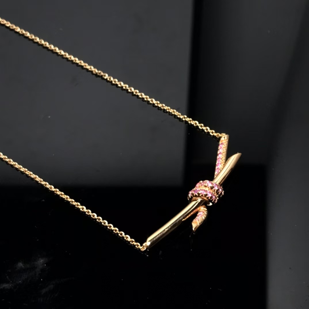 Buy replica Tiffany Knot Pendant Necklace and replica jewelry from PICKS Jewelry