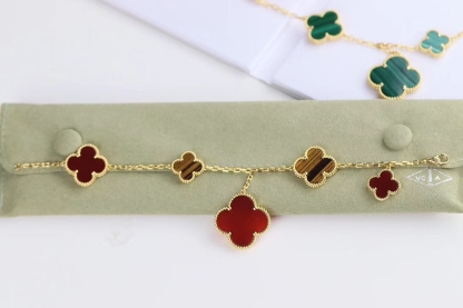 Buy replica Van Cleef & Arpels Magic Alhambra Bracelet 5 Motifs and replica jewelry from PICKS Jewelry
