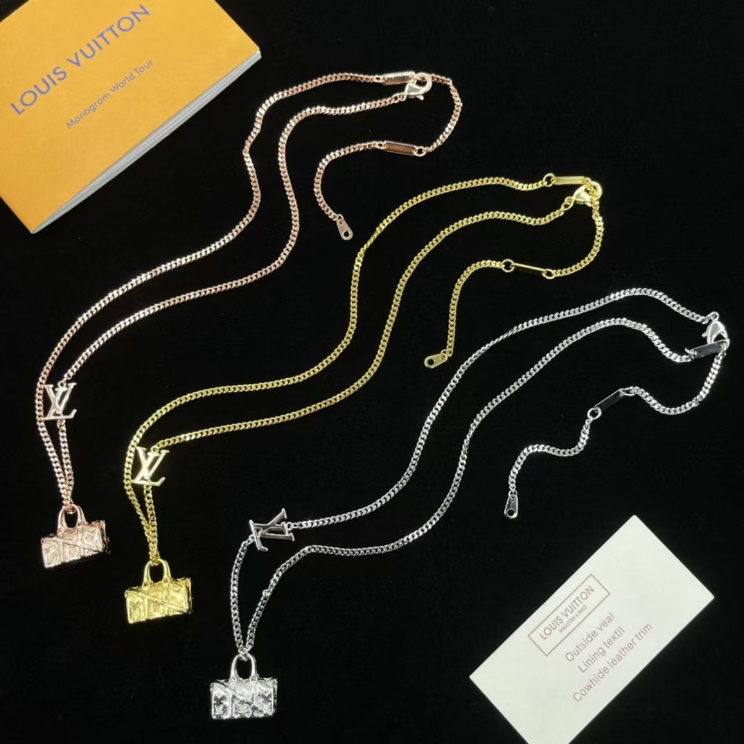 Buy replica Louis Vuitton Bag Pendant Necklace and replica jewelry from PICKS Jewelry