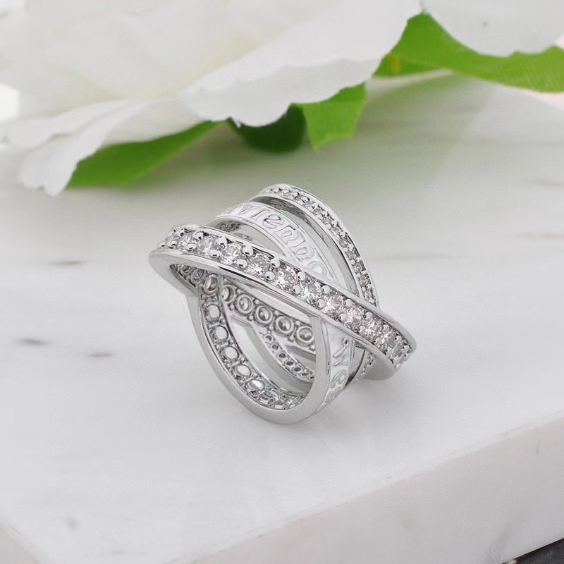 Buy replica Vivienne Westwood Saturn Three Stacked Ring and replica jewelry from PICKS Jewelry