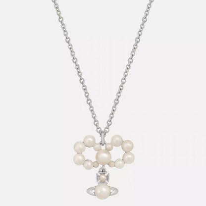 Buy replica Vivienne Westwood Pearl Planet Pendant Necklace and replica jewelry from PICKS Jewelry