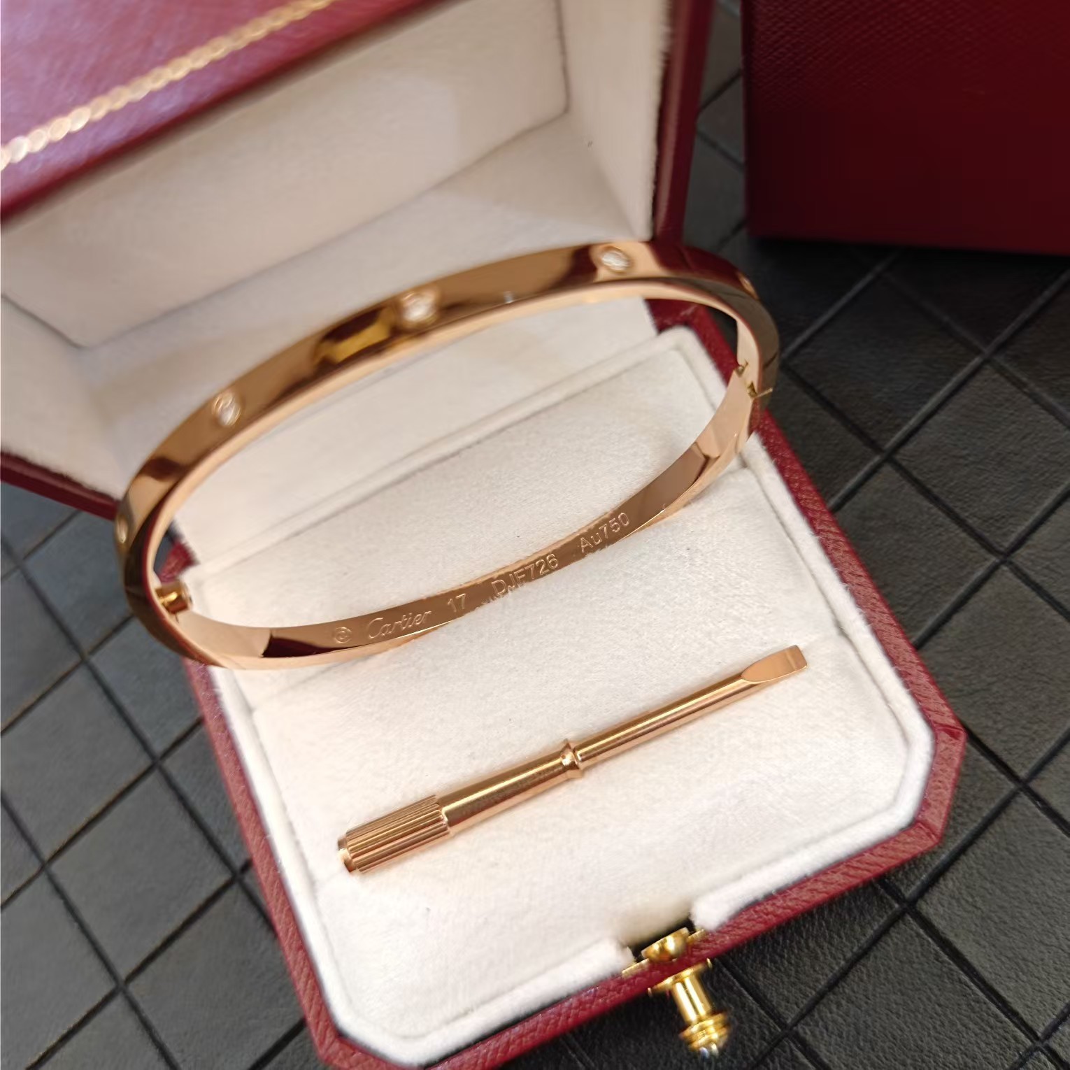 Buy replica Cartier LOVE Bangle Bracelet and replica jewelry from PICKS Jewelry